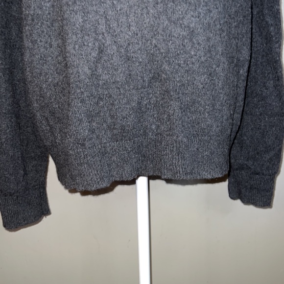 Patagonia Mens Gray Recycled Cashmere Sweater Hoodie Size L - Picture 4 of 13
